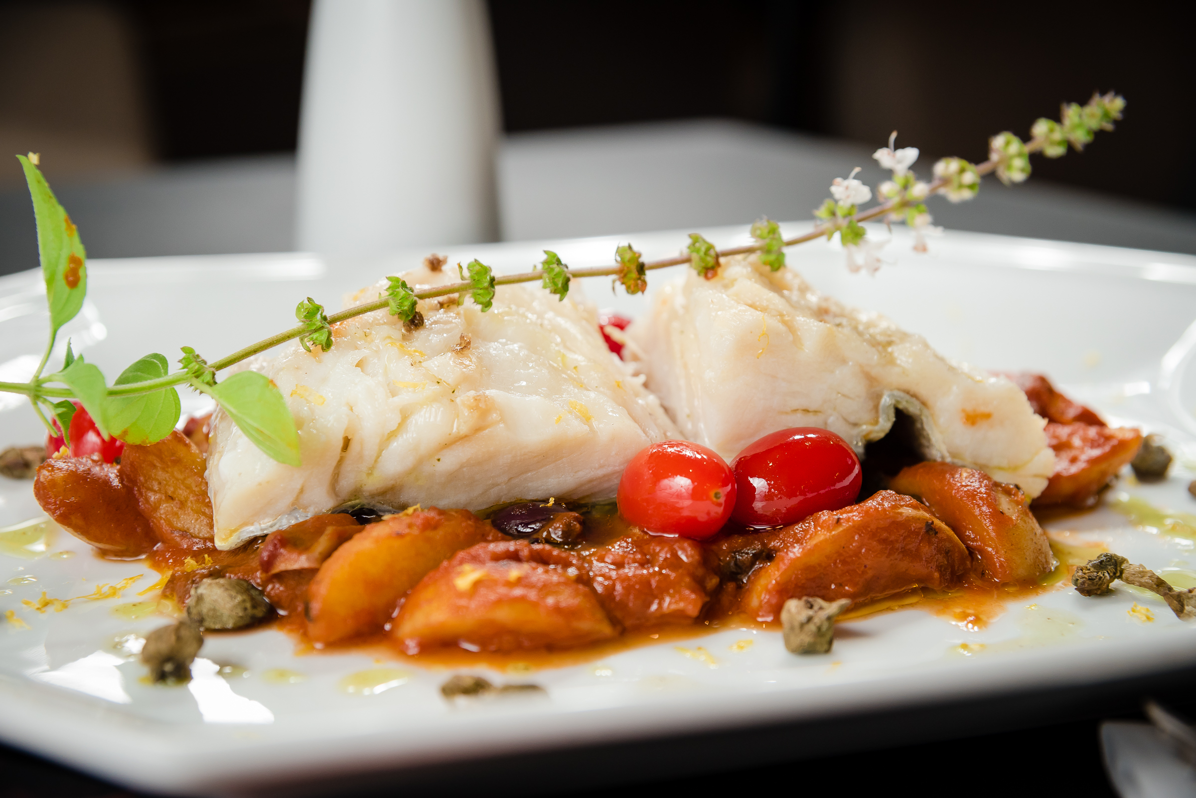 A Osteria Donna Lena serve duas versão especiais do tradicional bacalhau de Páscoa | Foto: Priscilla Fiedler.