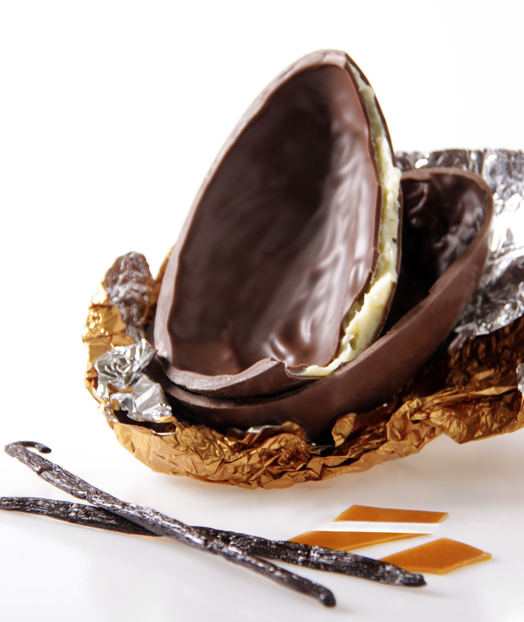 A Cuore di Cacao trouxe para esta Páscoa várias combinações inusitadas, mas não esqueceu o clássico ovo de créme brulee.