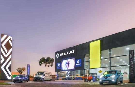 Concessionárias Renault de todo o país ganham nova identidade visual; renovação começa pela loja de São José dos Pinhais