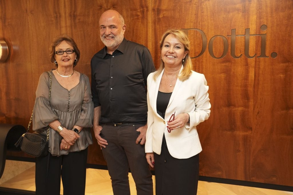 Rosarita Dotti, Jayme Bernardo e Rogéria Dotti