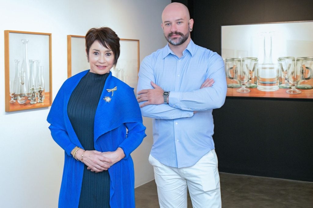 Zilda Fraletti e Carlos Cavet, sócios da galeria, representam 12 artistas na SP-Arte, principal feira de arte e design do Brasil. (Foto: Divulgação)
