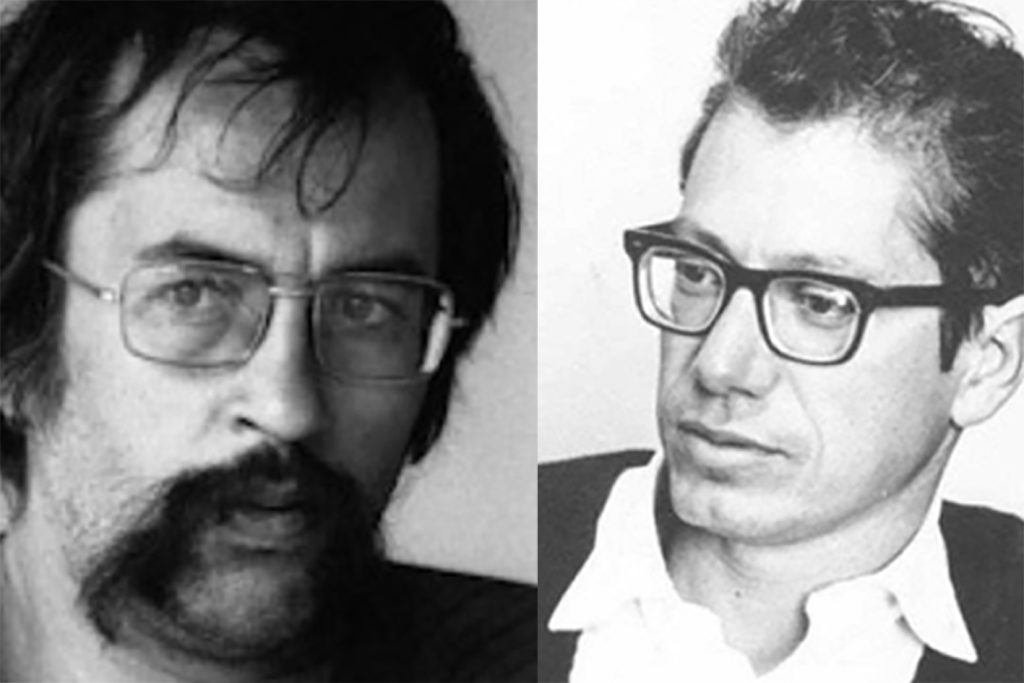 Dalton Trevisan e Paulo Leminski foto APNG