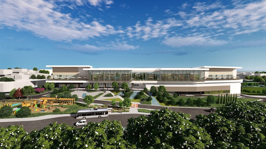 Fachada Plaza Campos Gerais