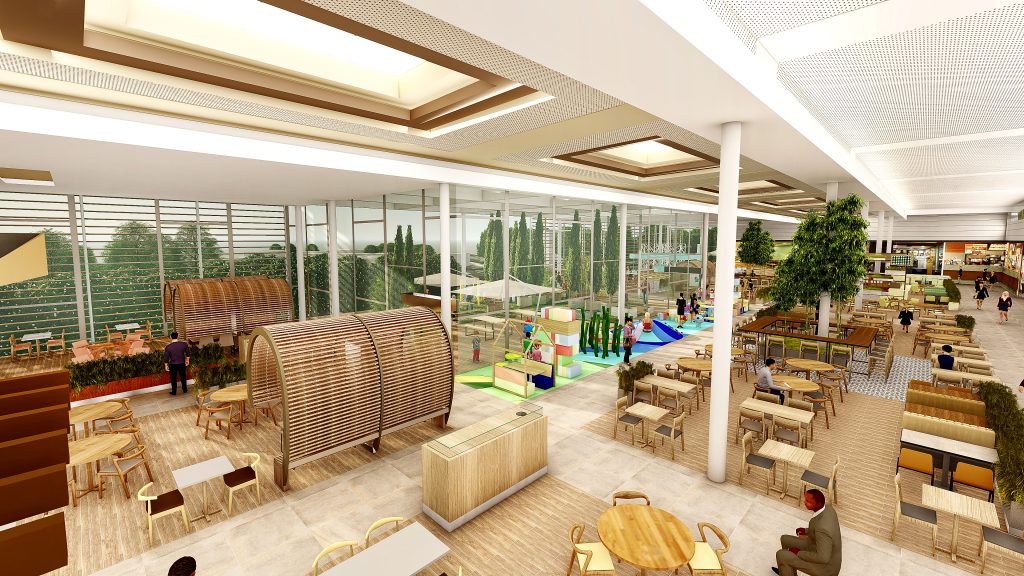 Praca de Alimentacao projeto Plaza