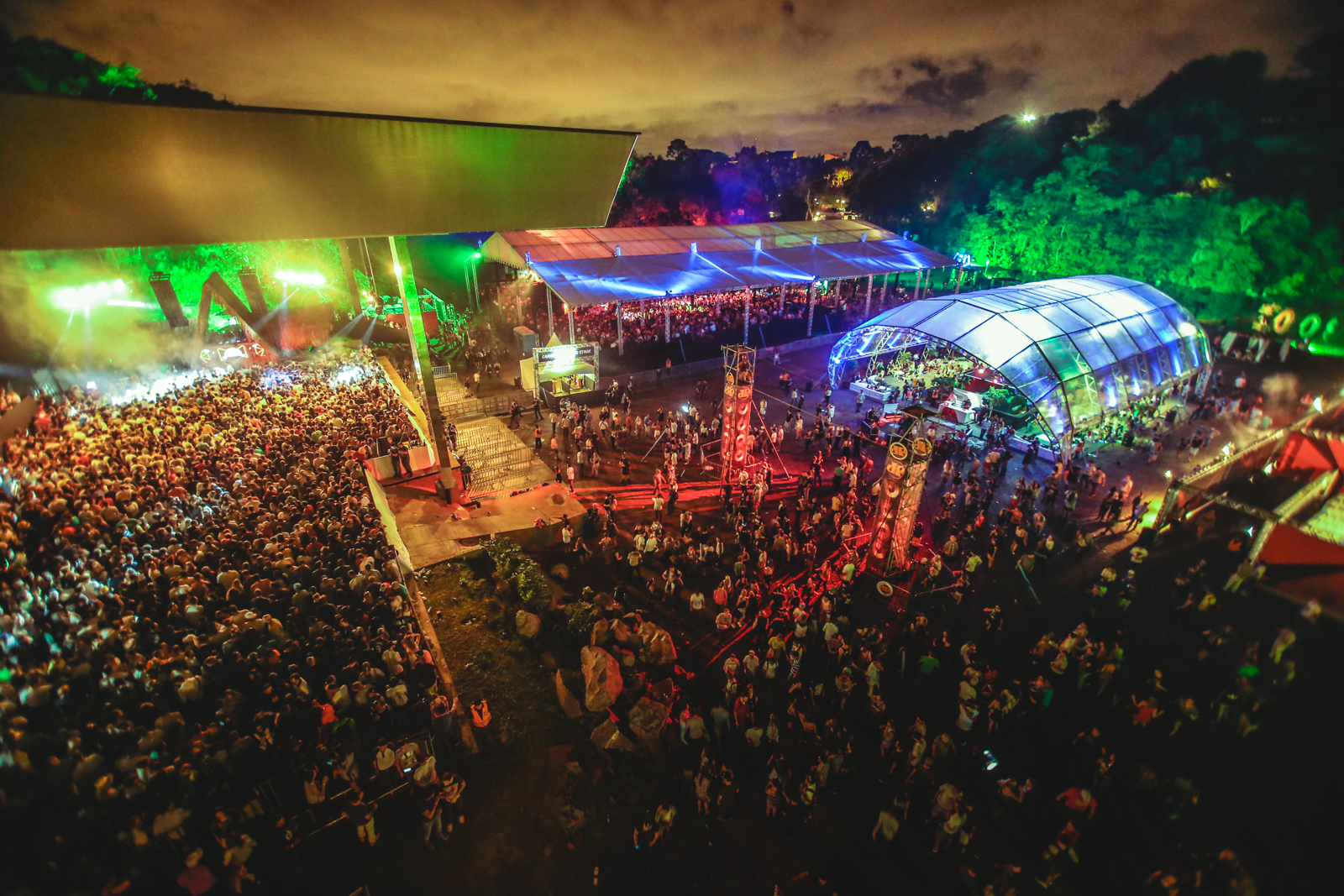 Considerado o melhor festival de música eletrônica do Brasil, o Warung Day Festival chega a sua quarta edição em Curitiba | Foto: Gustavo Remor.
