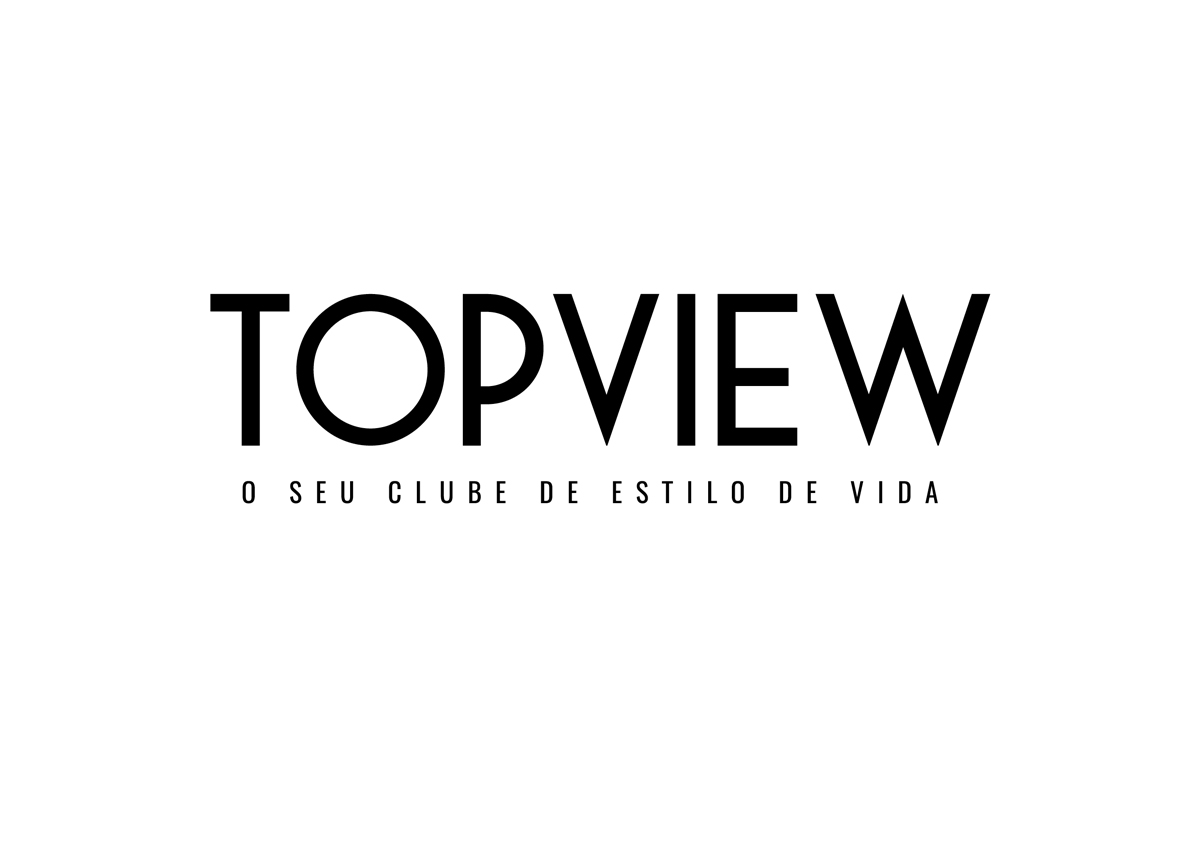 A novo logomarca da TOPVIEW, que representa a nova fase da marca.