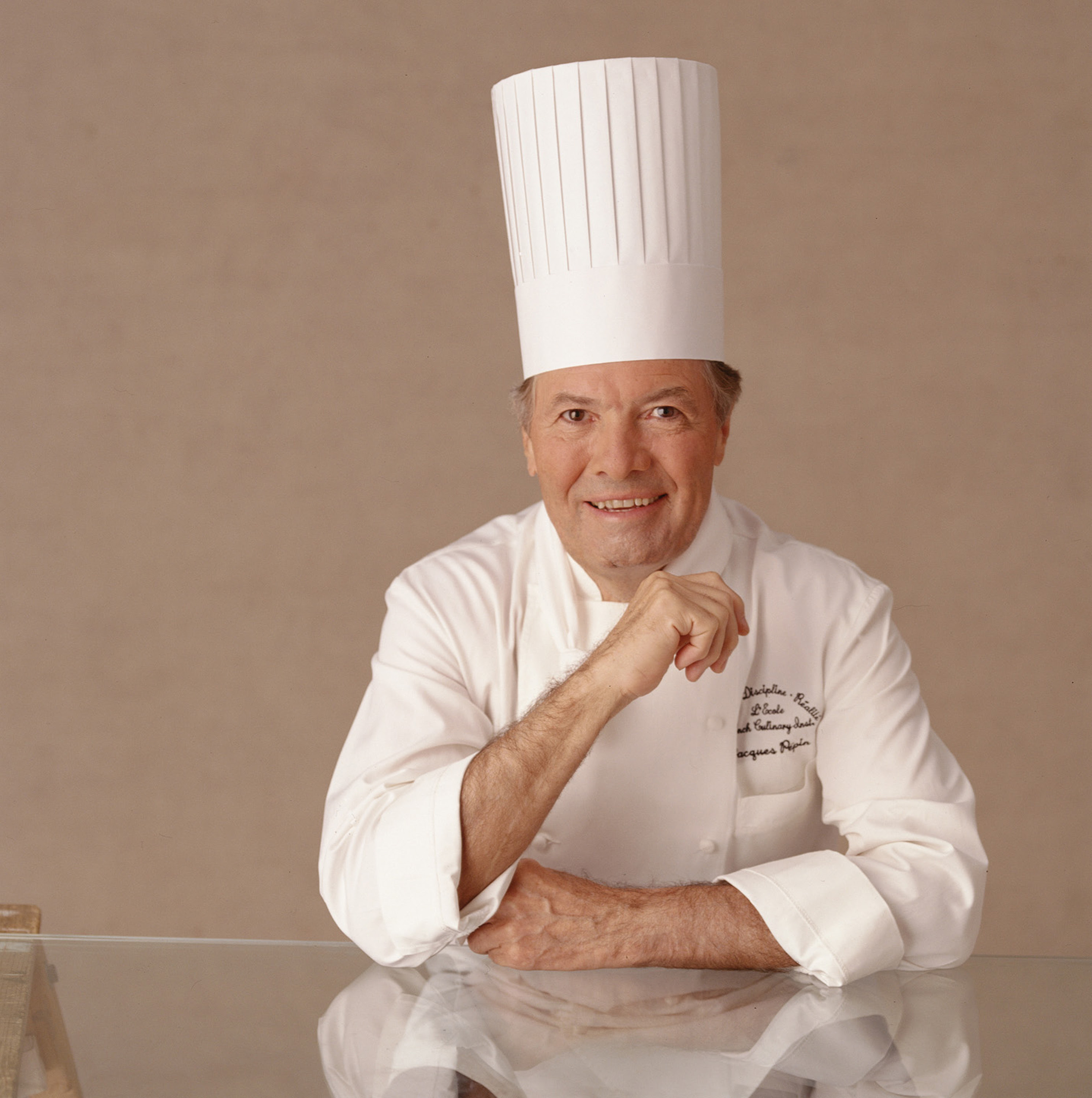 O chef francês Jacques Pepin é diretor geral de gastronomia do Oceania Cruises