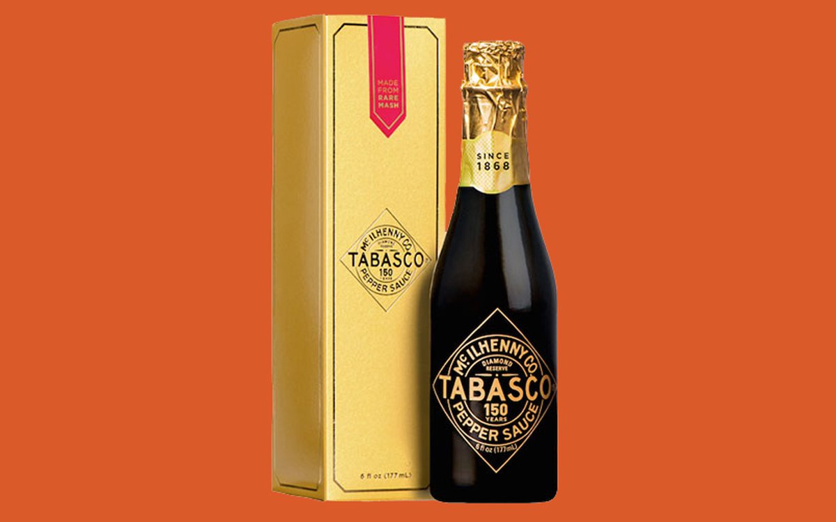 TOW "Diamond Reserve"! Conheça o Kit Tabasco comemorativo em garrafa de champagne