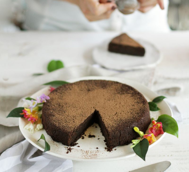 torta de chocolate saudável