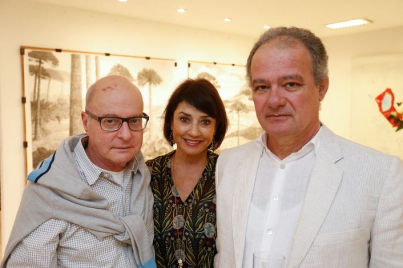 Carlos Eduardo Zimmermann, Zilda Fraletti e Francisco Faria. (Foto: Valterci Santos)