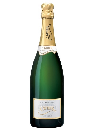 Rótulos de champagne Cattier Brasil Domno Importadora Cattier Icône Brut
