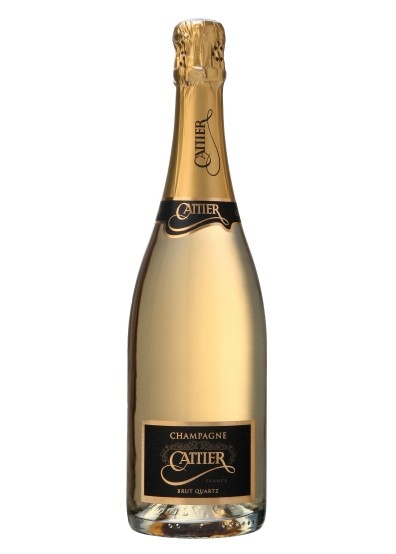 Rótulos de champagne Cattier Brasil Domno Importadora Cattier Quartz Brut