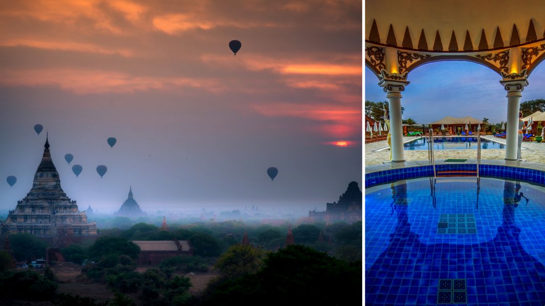 Quer casar comigo? 5 lugares no mundo para pedir em casamento Balões sobre Bagan, Mianmar (Fotos: Divulgação/Booking.com)