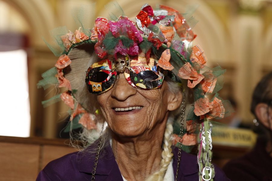 Efigênia Rolim, vencedora da categoria.