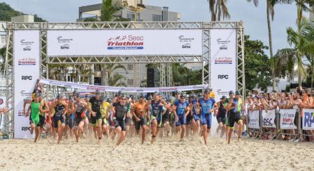 26ª prova em Caiobá abre o Circuito Nacional Sesc Triathlon, que