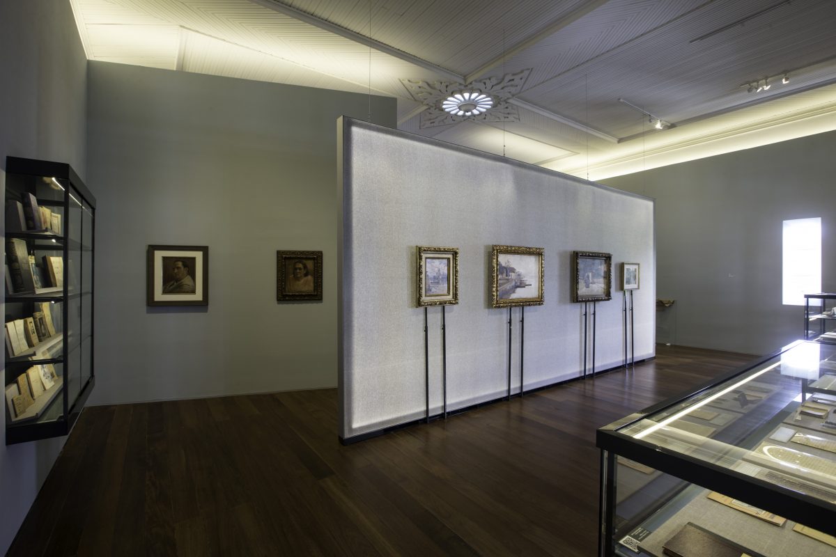 O Museu Casa Alfredo Andersen foi reformulado pela dupla. (Foto: Marcelo Almeida)