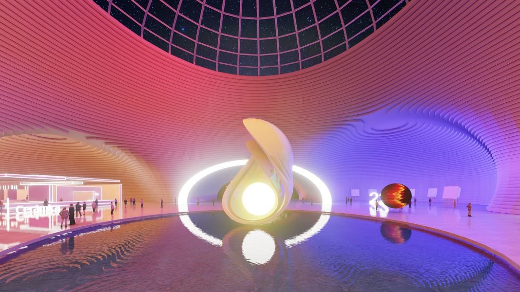 Ambiente no metaverso