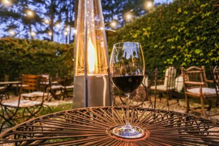 Espaço externo do Vino! Cabral