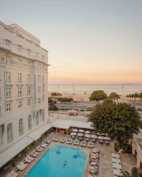piscina do Copacabana Palace