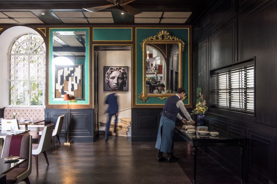 decoração hotel vilón roma