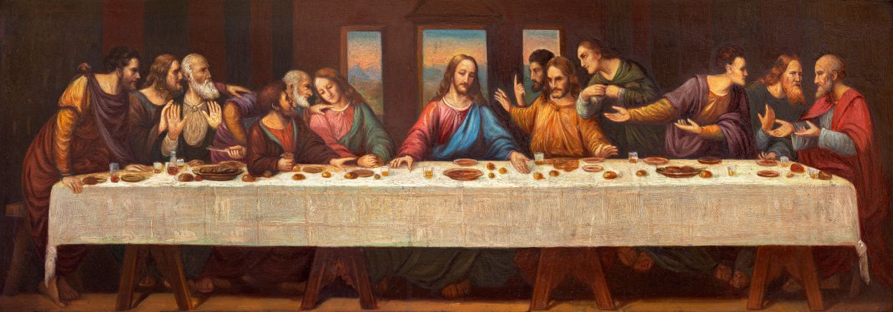 Antes de se sacrificar, Jesus se reuniu com seus discípulos para a última refeição pascal