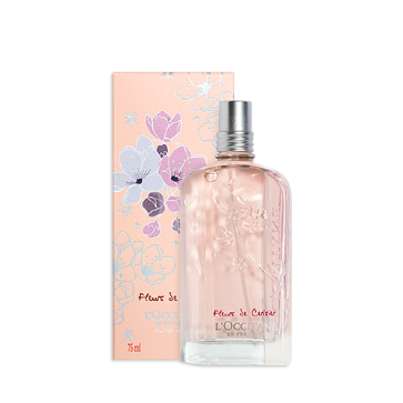 Colônia Desodorante Flor de Cerejeira Limited Edition 75ml R＄ 429 loccitane