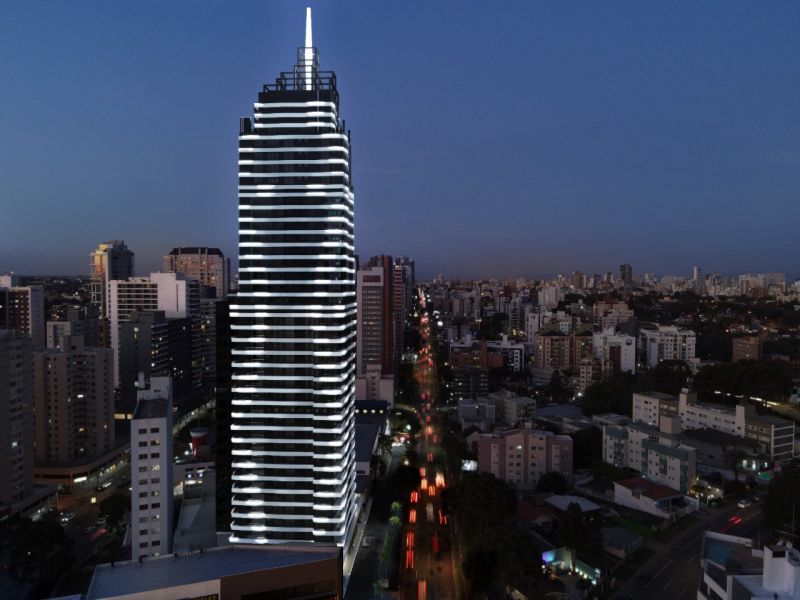 Com previsão de entrega para 2025, o Casa Milano é um dos exemplos de empreendimentos de luxo de Curitiba, da GT Building, que ganhou o prêmio Ademi-PR 2021