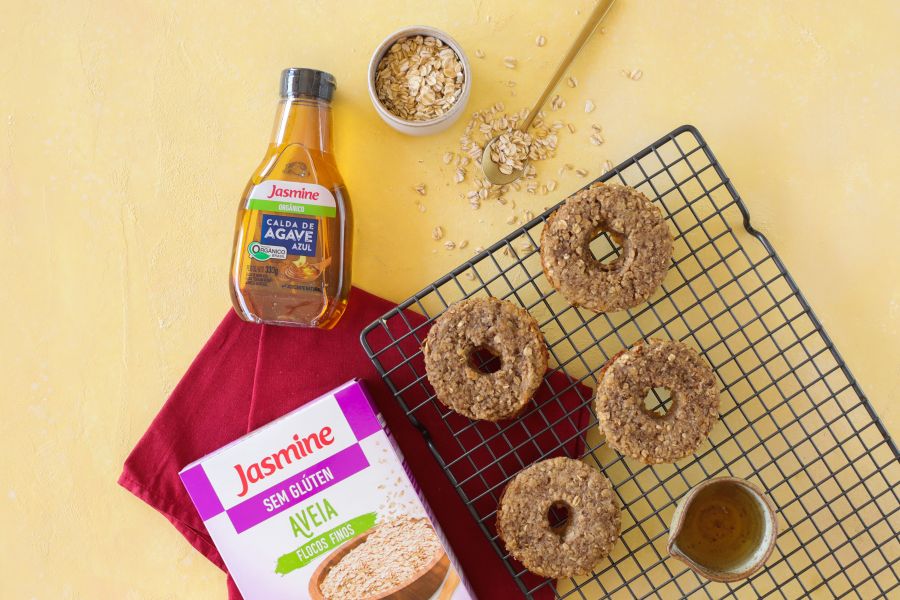 Donuts-de-aveia-com-calda-de-agave-sem-gluten