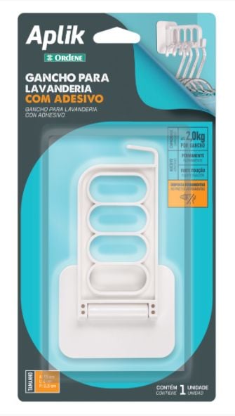 Ordene gancho empilhável