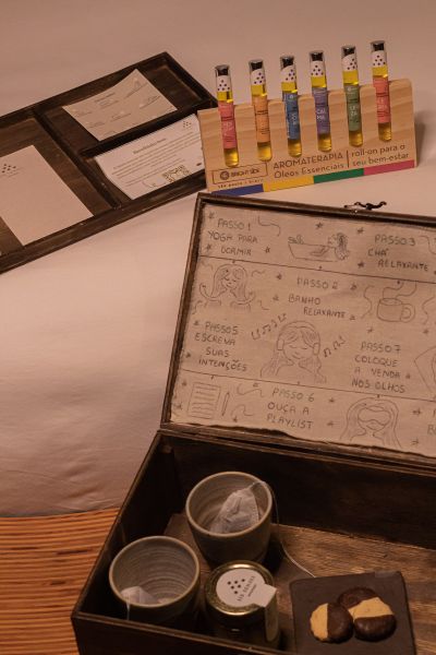 Sleep Box do Six Senses botanique