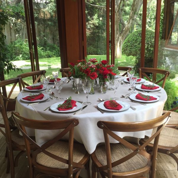 decoração de mesa para receber no natal 3