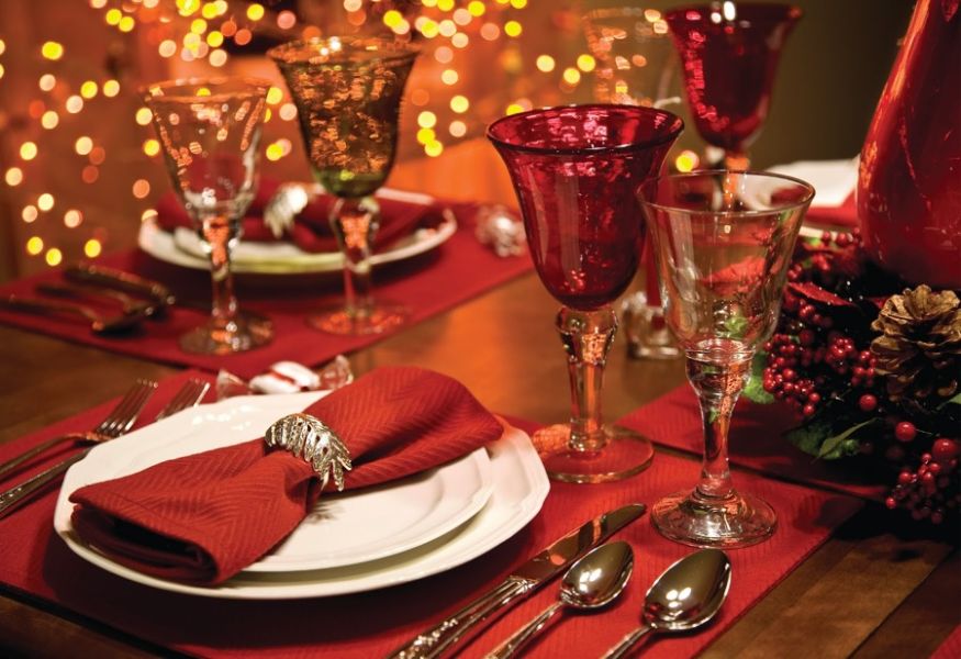 5 dicas para decorar a mesa para receber no Natal