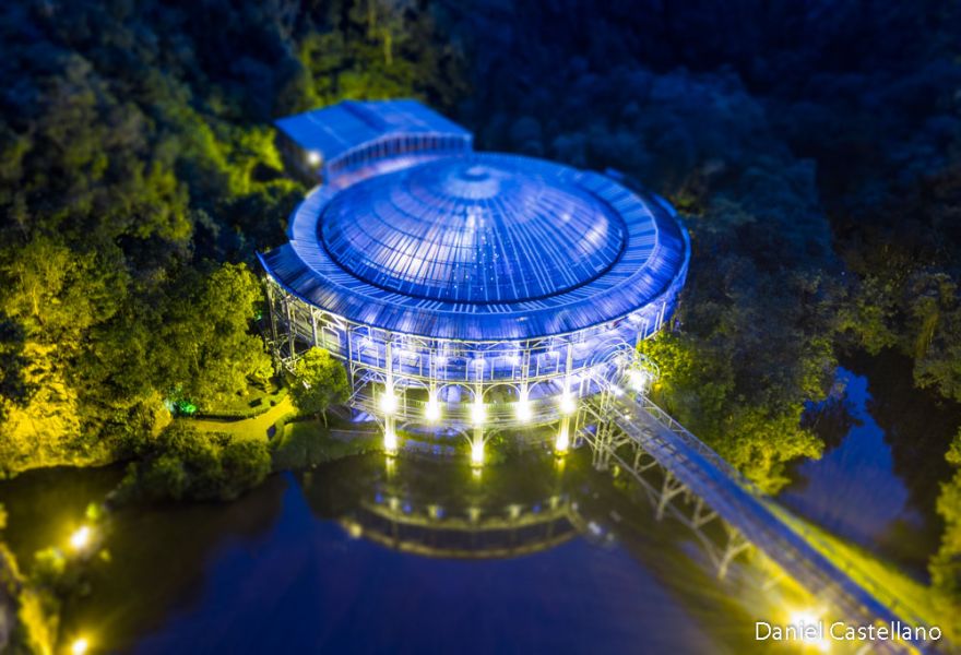 Com o entorno da natureza e boas energias, Virada Paradisíaca na Ópera de Arame é destaque de festa de Rèveillon em Curitiba (Créd. Daniel Castellano-SMCS)