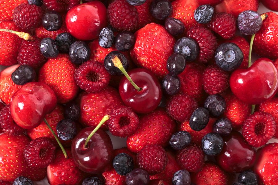 frutas vermelhas ajudam a emagrecer alimentos