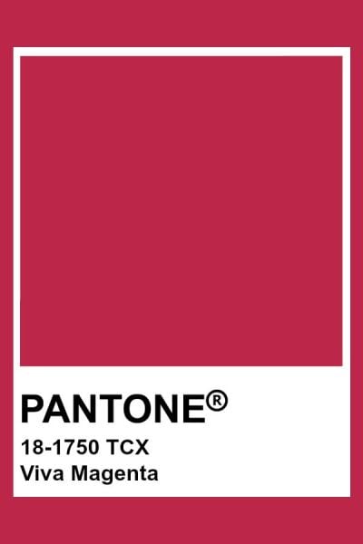 pantone viva magenta cor 2023