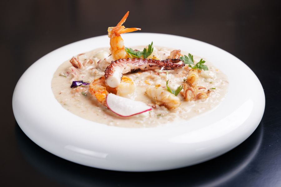 Marcondes Cozinha Autoral - Risoto de Frutos do Mar - Foto por Fernando Zequinão