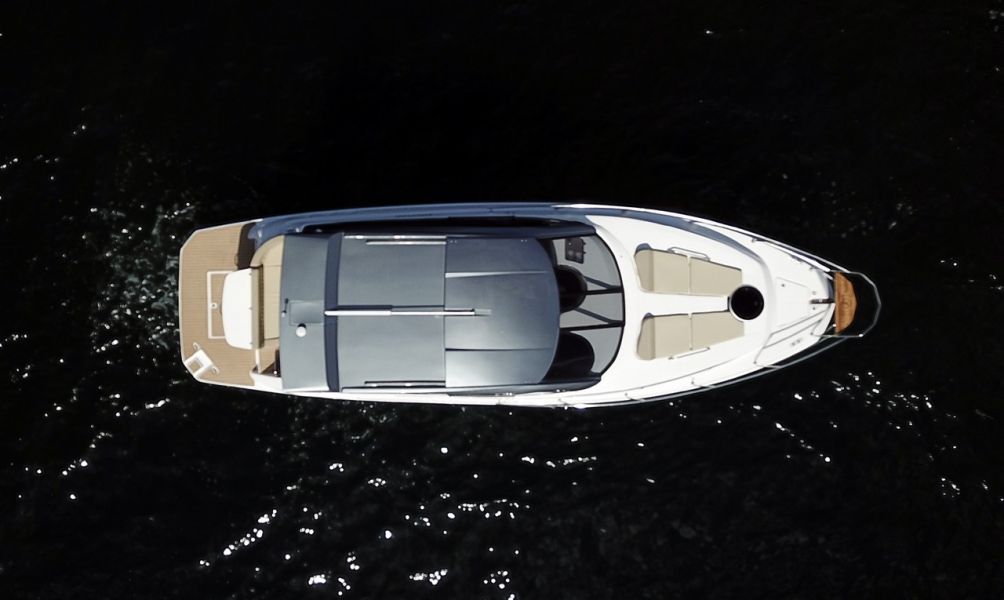 Triton Flyer 38 T-Top miami boat show triton yachts