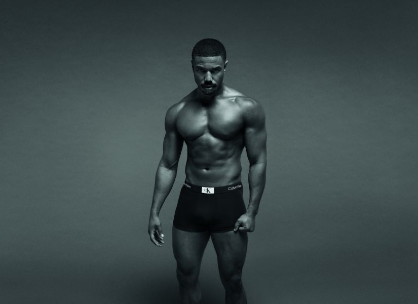 Michael B. Jordan foto calvin klein