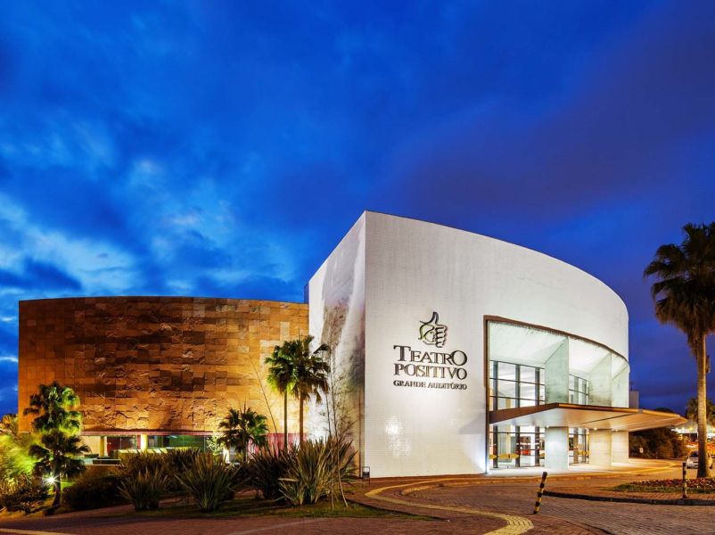 teatro positivo 15 anos fachada