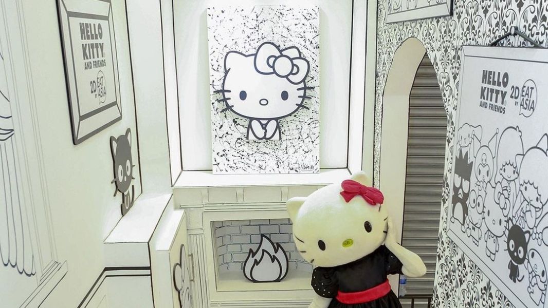 Primeiro restaurante Hello Kitty 2D do mundo é inaugurado no Brasil!