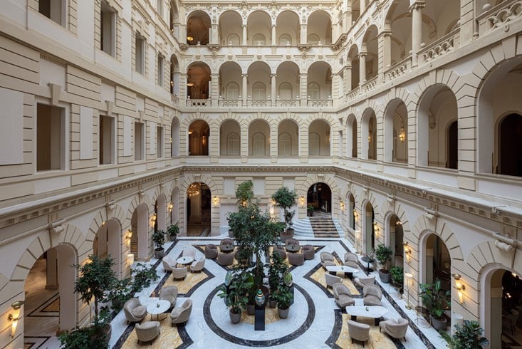 Anantara New York Palace Budapest Hotel Atrium Wide Hero