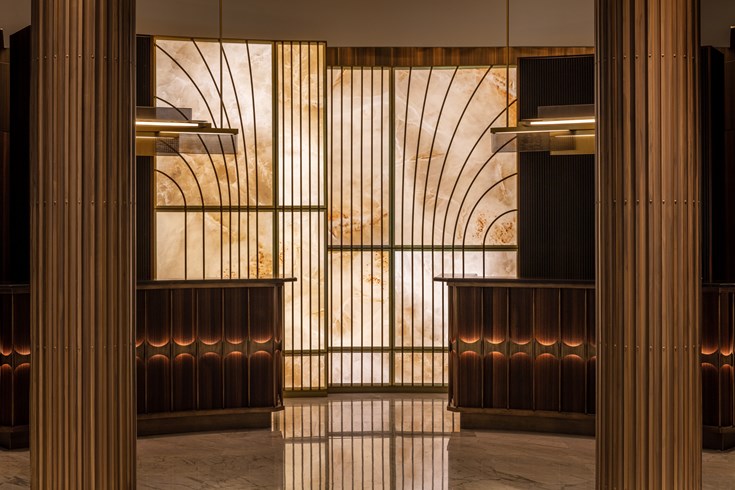 Anantara New York Palace Budapest Hotel Reception Wide