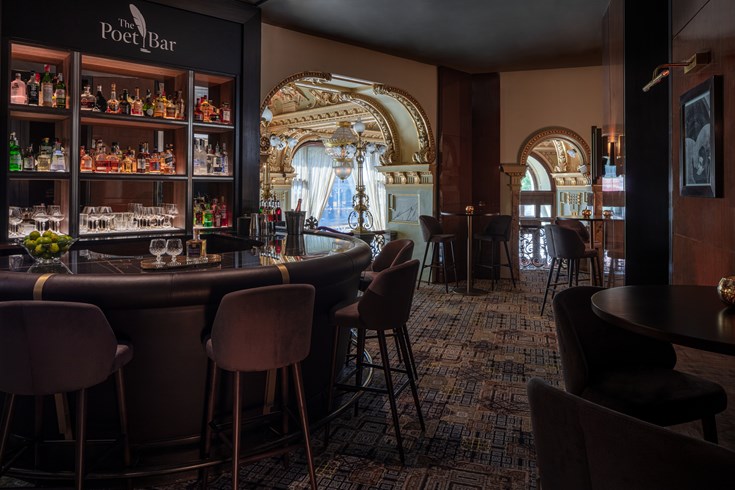 Anantara New York Palace Budapest Hotel Restaurant Poet Bar Wide Alt