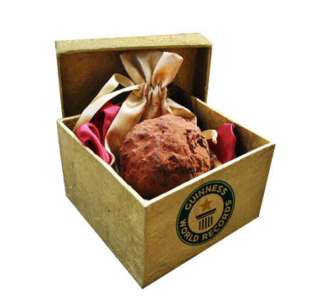 Recordista mundial como chocolate mais caro do mundo. (Foto: divulgação)