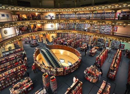 El Ateneo Grand Splendid é um biblioteca localizada em um antigo teatro. (Foto: divulgação)