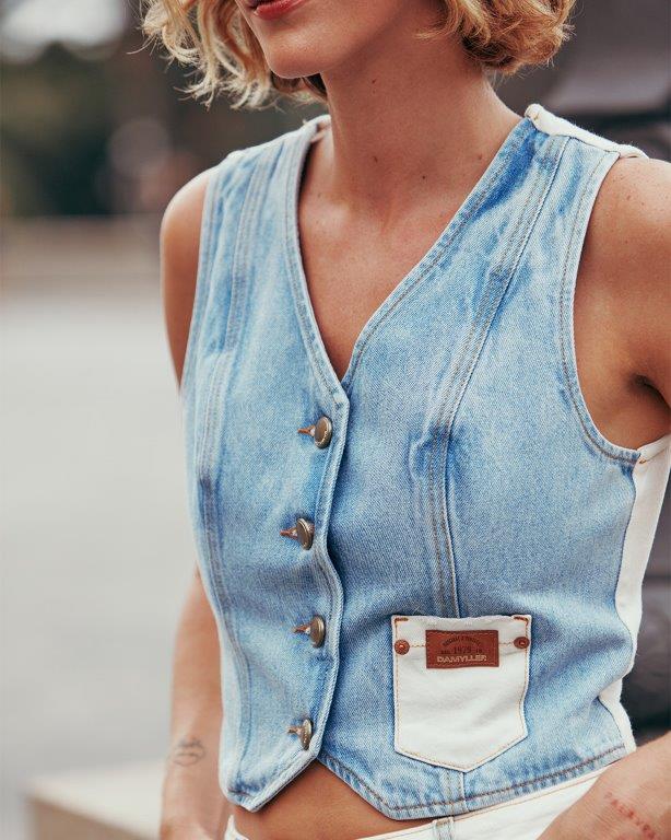 A Damyller é uma marca 100% nacional e sustentável de jeans. (Foto: divulgação)