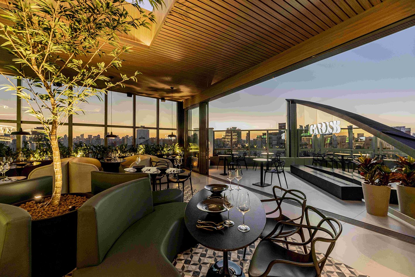 Gards Rooftoop fica lozalizado no Alto da Glória. (Foto: divulgação)