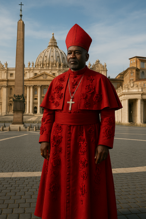 valentino  Como seriam os trajes dos Papas assinados pelas grifes italianas?