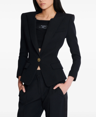 Blazer pied-de-poule | Balmain. (Foto: divulgação)