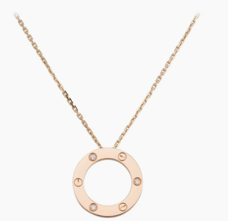 Colar Love 3 Diamantes da Cartier. (Foto: divulgação)